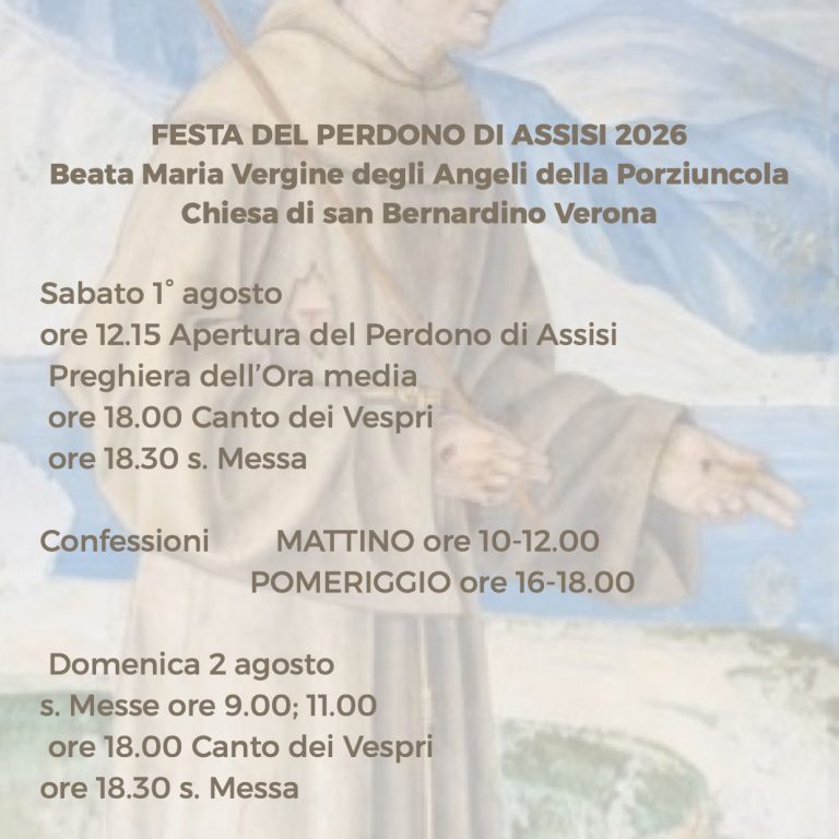 festa del perdono assisi
